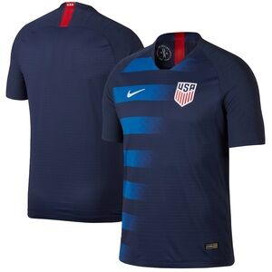 USMNT Nike 2018 Away Authentic Vapor Match Jersey Navy